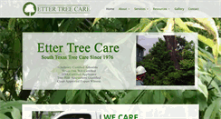 Desktop Screenshot of ettertreecare.com
